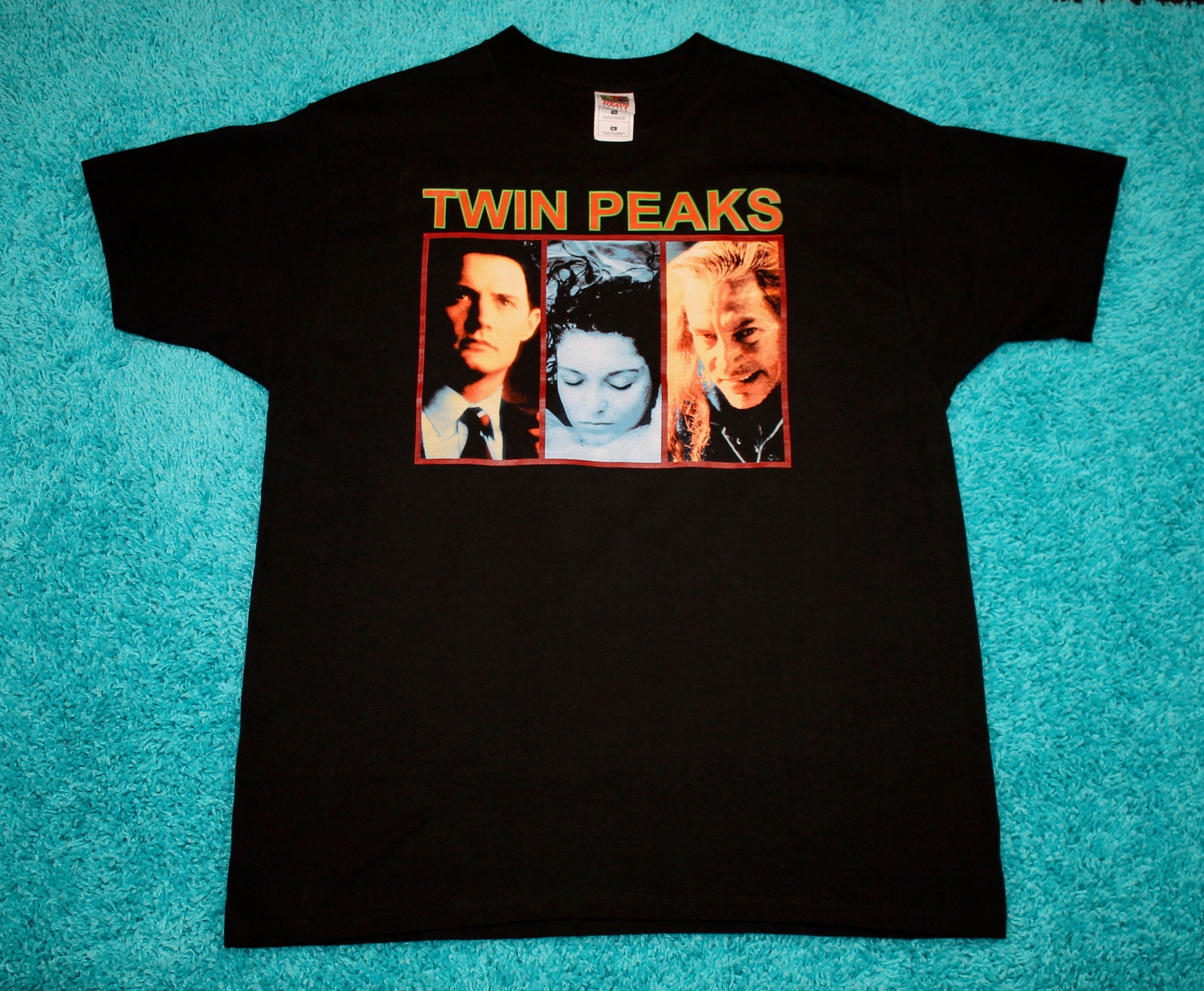 XL * NOS vtg 90s Twin Peaks david lynch t shirt * 59.174