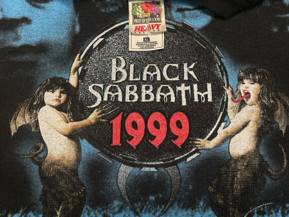 XL vintage 1999 Black Sabbath Pantera tour t shir… - image 5