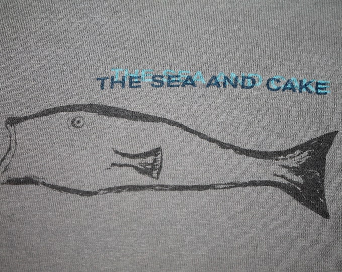 XL * vintage 90s The Sea And Cake t shirt * tortoise * 35.141 tour band