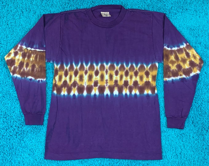 M * vintage 90s tie dye t shirt * single stitch * 61.149