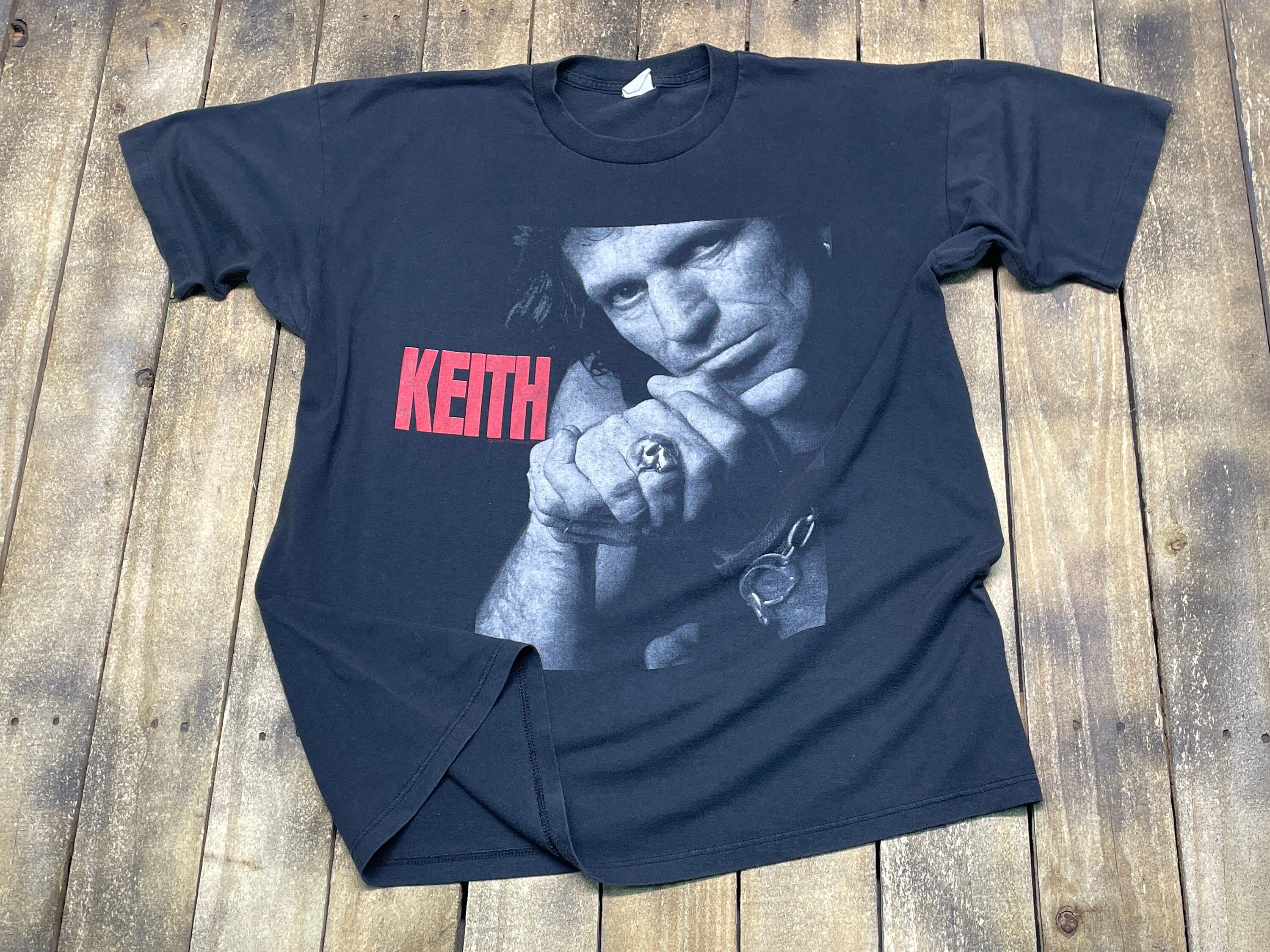 XL vintage 80s 1988 KEITH RICHARDS x pensive winos t shirt - Etsy 日本