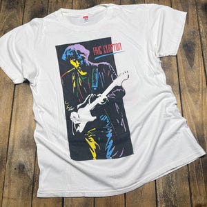 1990 Eric Clapton Shirt - Etsy