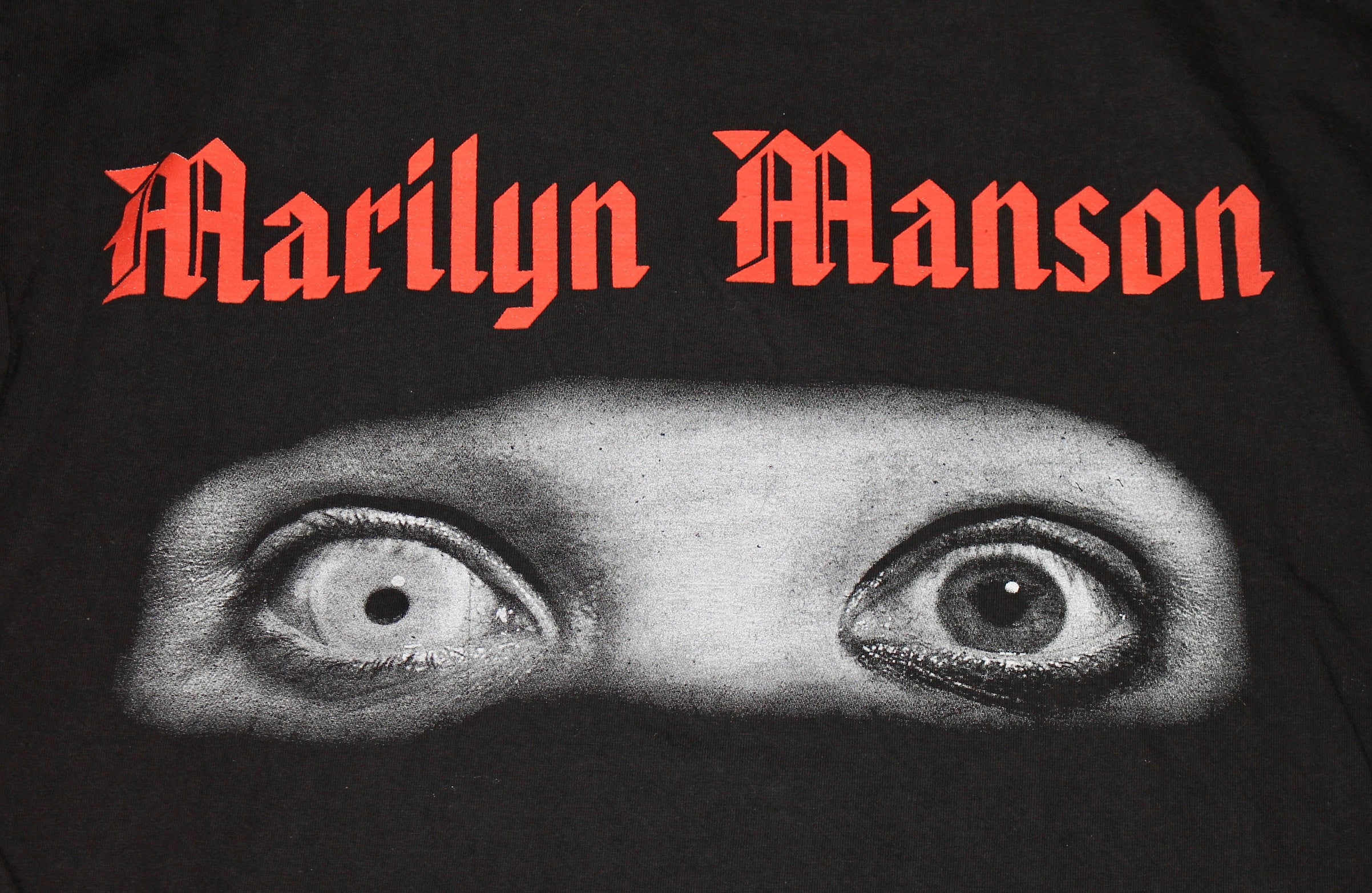 L/XL * vtg 90s Marilyn Manson t shirt * 100.12 euro tour boot L/XL * vtg 90s Marilyn Manson t shirt * 100.12 euro tour boot