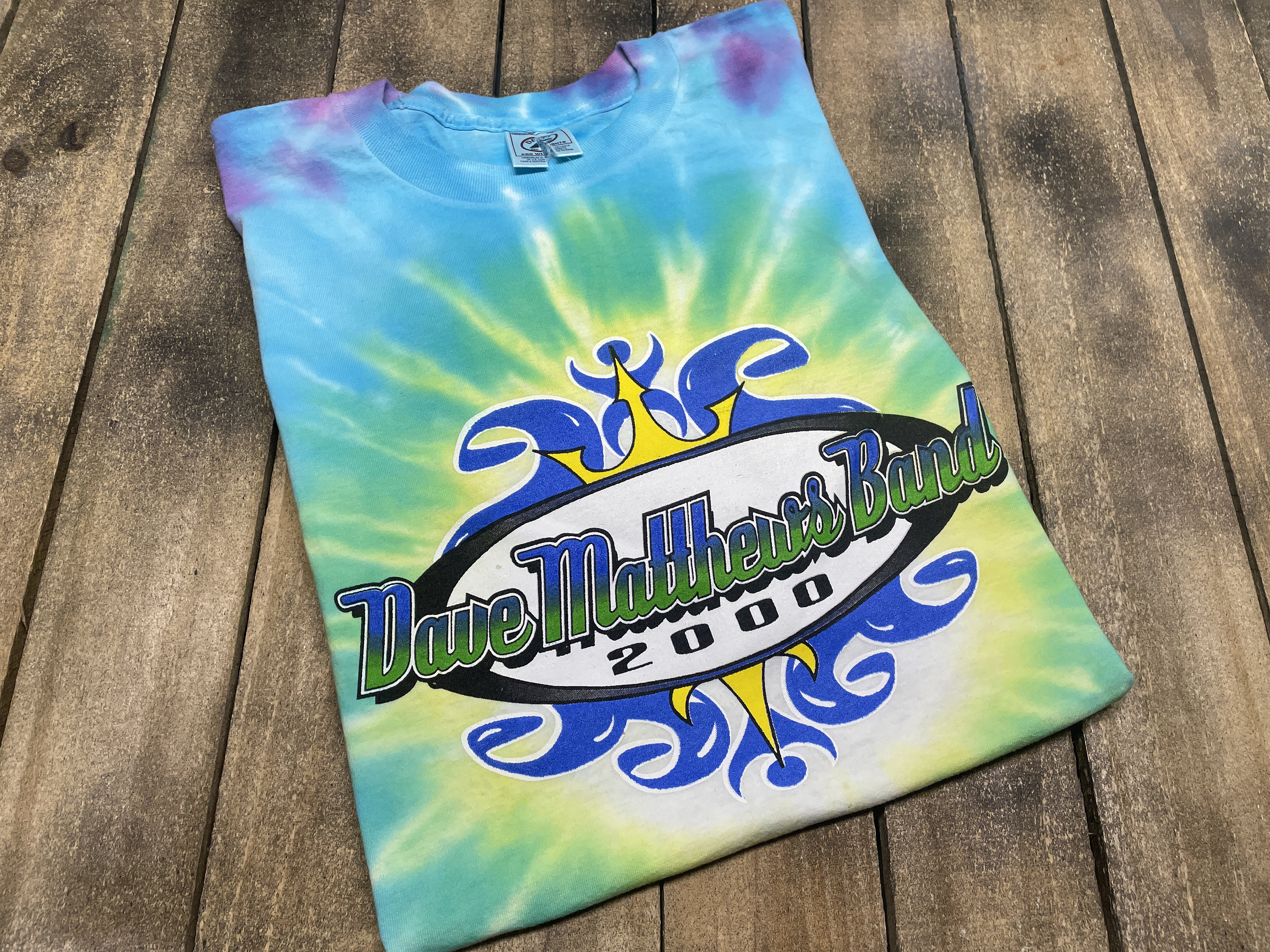 dave matthews tie dye shirt