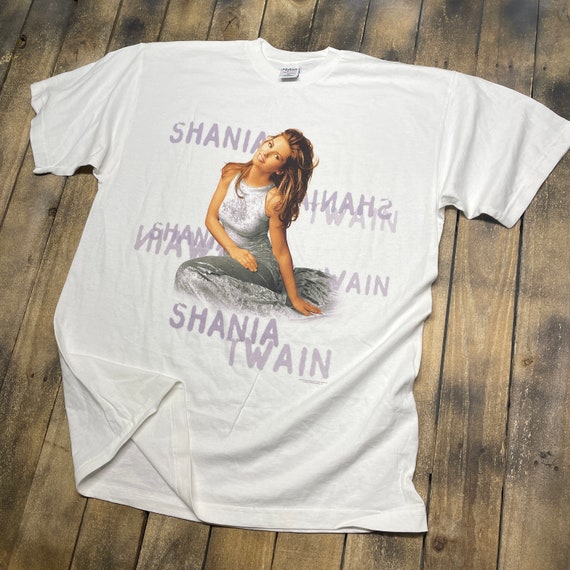 XL Vintage 90s 1998 Shania Twain T Shirt * Country Music Tour Come