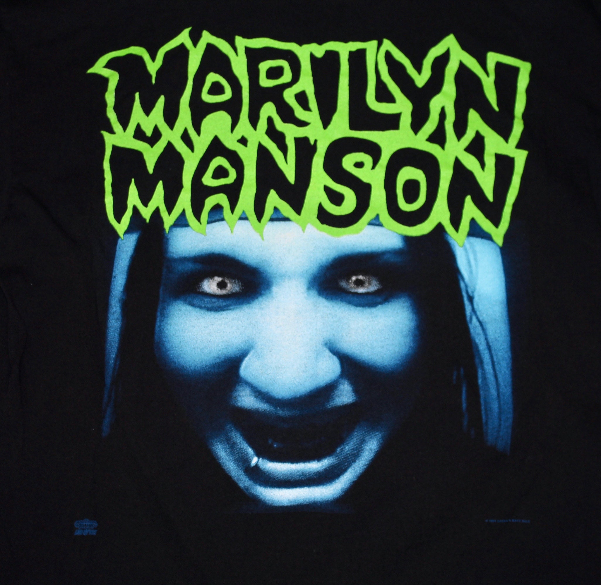 L/XL * vtg 90s 1994 Marilyn Manson this is your world t shirt * 100.7