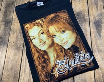 Camiseta vintage XL de la gira de The Judds del año 2000 * Wynonna Naomi, concierto vintage de música country Y2K