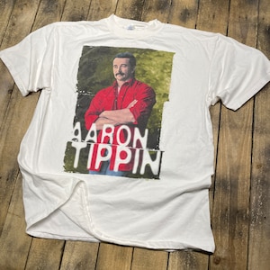 XL * vintage 90s 1995 Aaron Tippin t shirt * country music concert tour