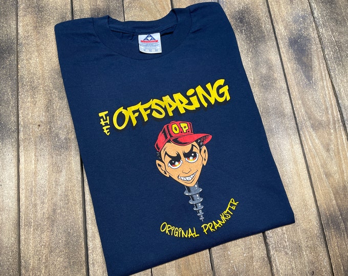 XL * vintage The Offspring original prankster tour t shirt * punk conspiracy of one