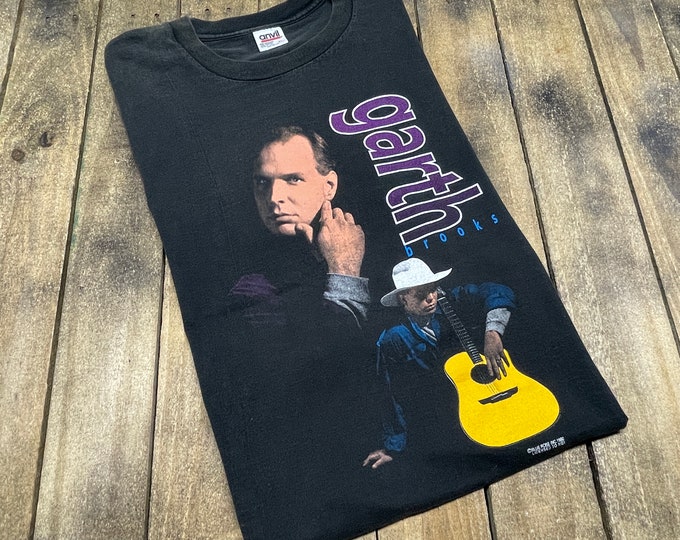 XL vintage 1992 Garth Brooks t shirt * country music tour band tee concert vtg 90s