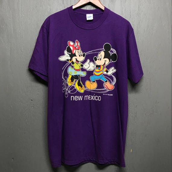 L nos vintage 90s New Mexico Mickey Minnie Mouse … - image 2