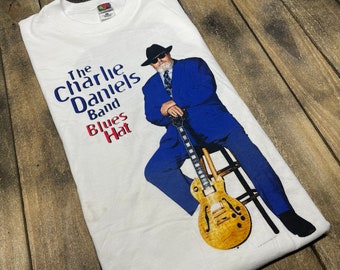 XL * vintage 1997 Charlie Daniels Band tour t shirt * classic rock country concert 90s