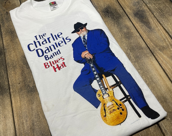 XL * vintage 1997 Charlie Daniels Band tour t shirt * classic rock country concert 90s