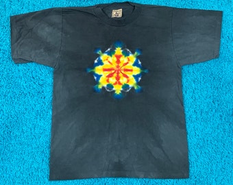 M * vintage 90s tie dye single stitch t shirt * 77.127