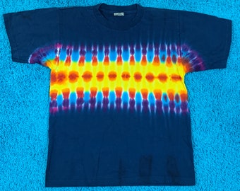 M * vintage 90s tie dye single stitch t shirt * 77.124