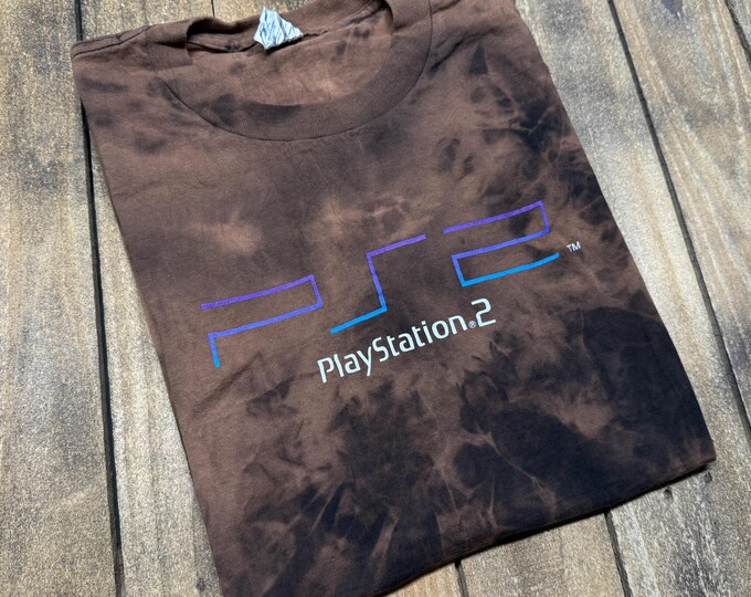 XL  vintage PS2 promo t shirt * PlayStation 2