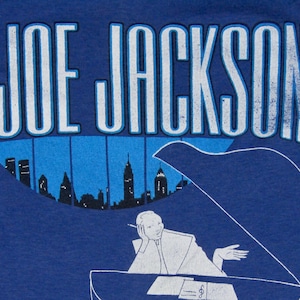 2XS * vtg 80s 1982 Joe Jackson night and day tour t shirt * Steppin Out * XXS * 9.153