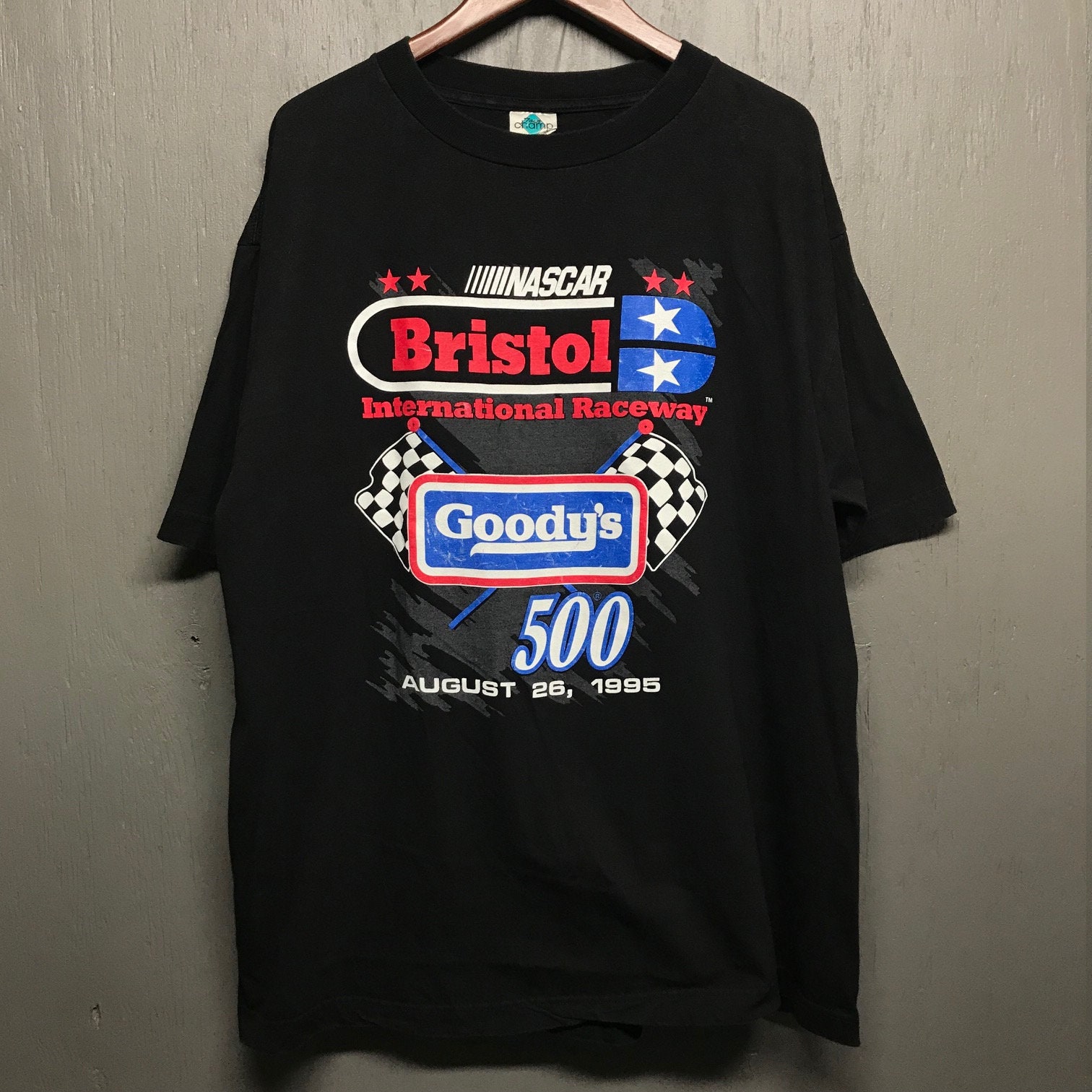XXL vintage 90s 1995 Bristol NASCAR t shirt