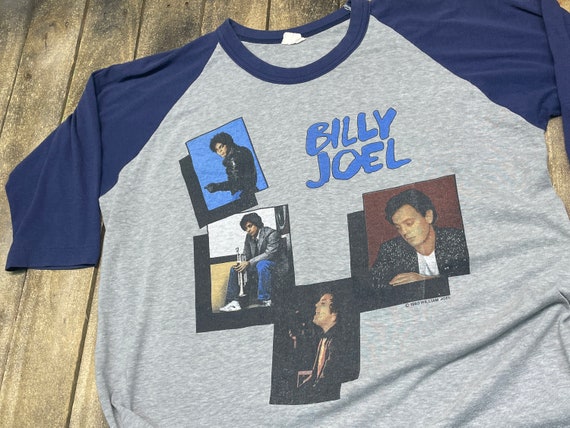 M/L * Billy Joel vintage 1983 tour t shirt * ragl… - image 2