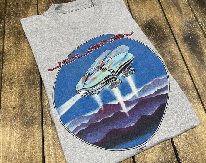 XS * vintage 1982 Journey escape t shirt * stanley mouse art tour * 27.218