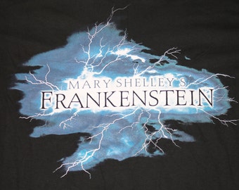 XL * NOS vtg 90s 1994 mary shelley's Frankenstein movie t shirt * horror promo * 40.151