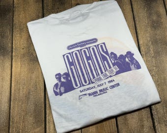 S/M * vintage 1984 The GoGo's philadelphia concert t shirt * PA gogos belinda carlisle electric factory
