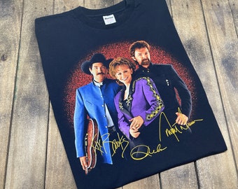 XL vintage 1997 Reba McEntire Brooks & Dunn t shirt * country music band tee tour concert 90s vtg