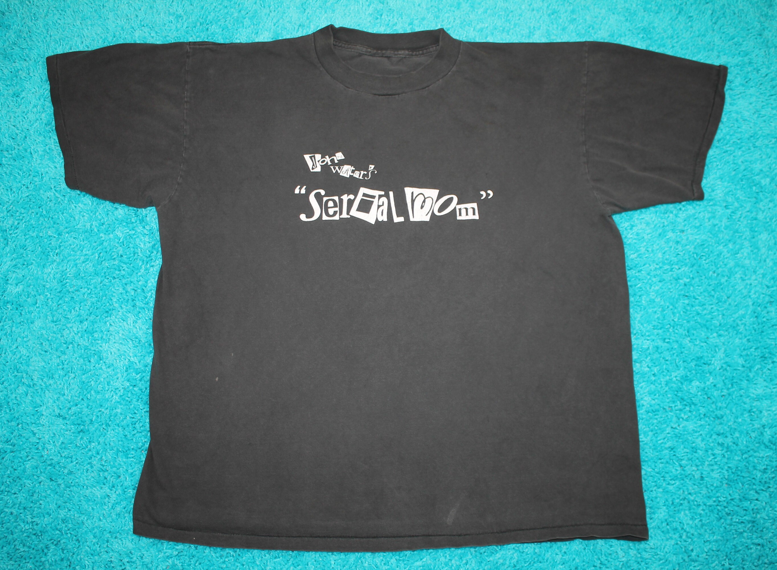 XL * vtg 90s 1993 Serial Mom movie john waters pre release location t ...