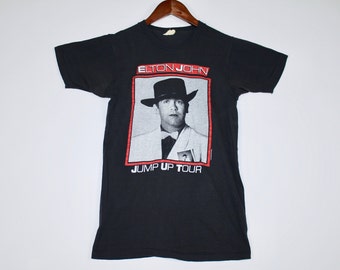 XS * vintage 80s 1982 Elton John tour t shirt * 24.180