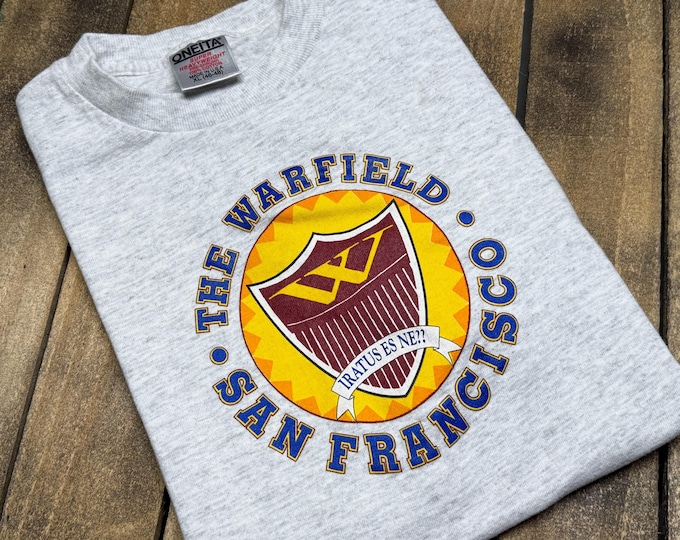 XL vintage 1994 The Warfield Theatre san francisco venue t shirt * vtg 90s concert tour
