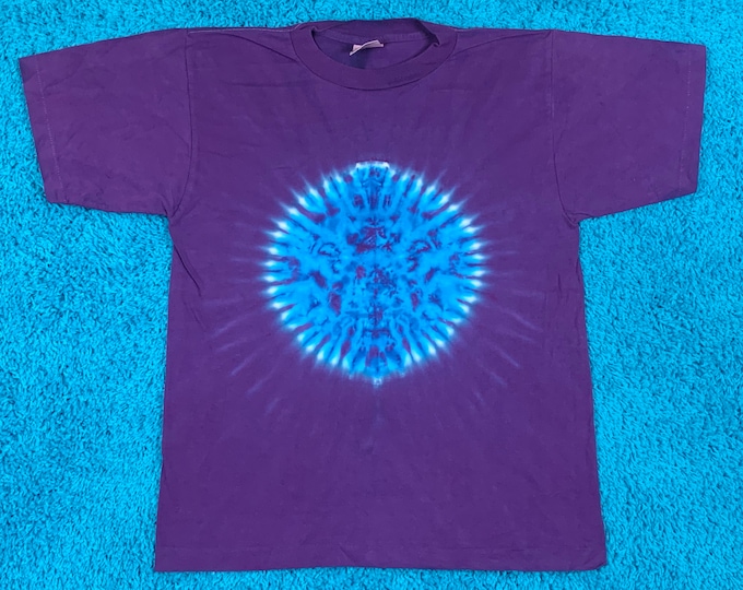M * vintage 90s tie dye t shirt * single stitch * 48.154