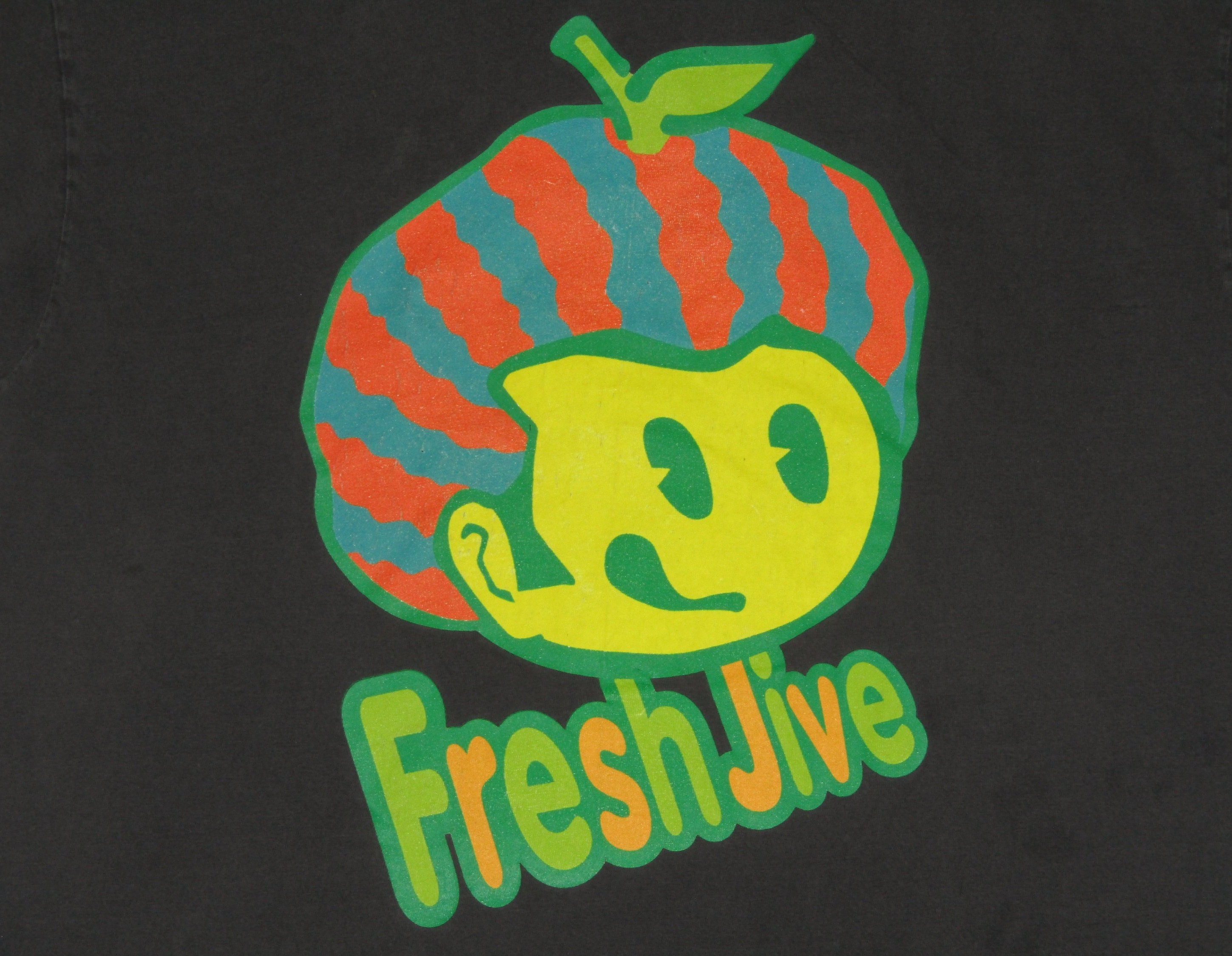 XL * vtg 90s FreshJive t shirt * skateboard streetwear rave raver fresh