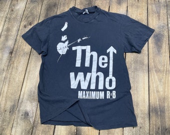S * vintage 80s 1989 The Who kids are alright maximum r&b tour t shirt * 37.179