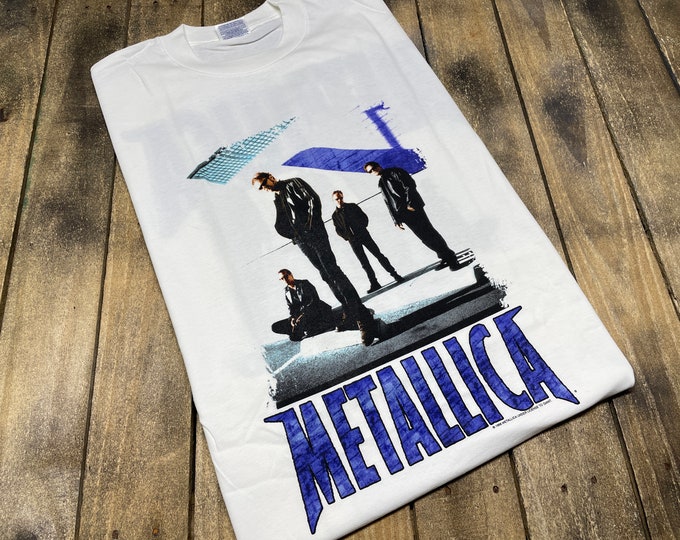 XL vintage 1998 Metallica reload t shirt * band tee Deadstock tour concert metal