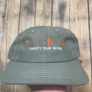 2000 vintage Tina Turner twenty four seven tour strap back dad hat * y2k concert t shirt