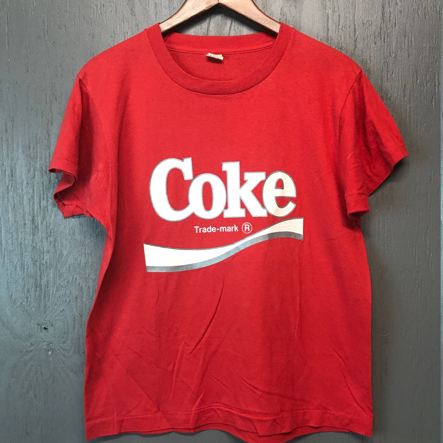 M * Vintage 80s COKE screen stars t shirt * coca cola