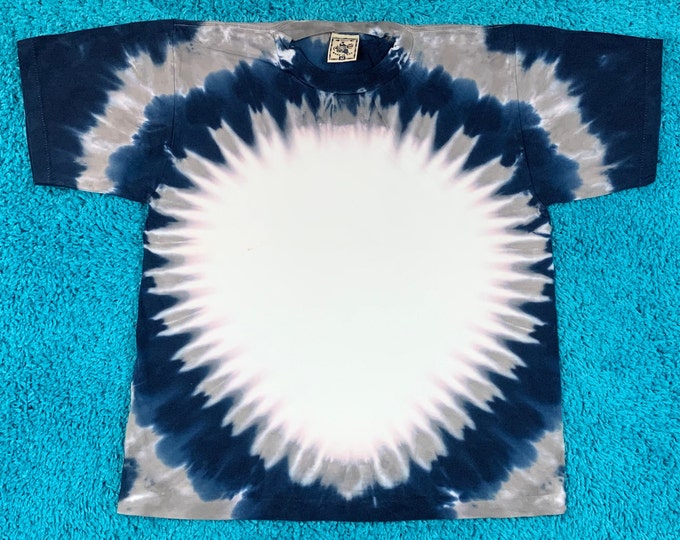 M * nos vtg 90s tie dye single stitch t shirt * 76.142