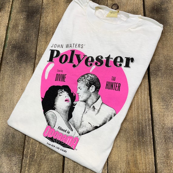 S * NOS Vtg 80s 1981 John Waters Polyester Movie T Shirt S * NOS Vtg 80s 1981 John Waters Polyester Movie T Shirt