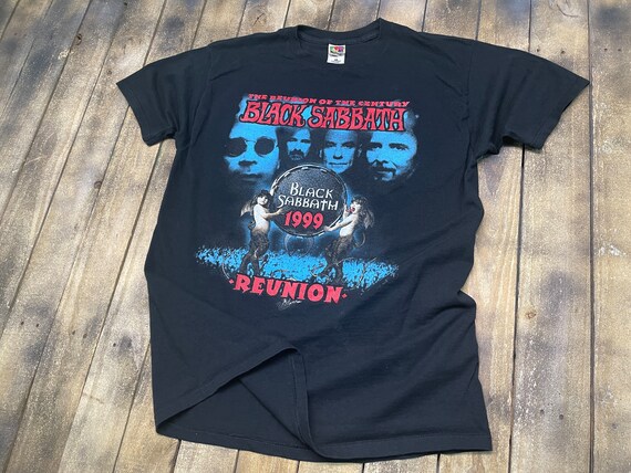 XL vintage 1999 Black Sabbath Pantera tour t shir… - image 3