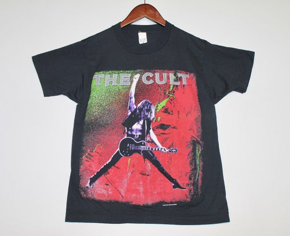 Thin Vtg 80s 1989 the Cult Sonic Temple 