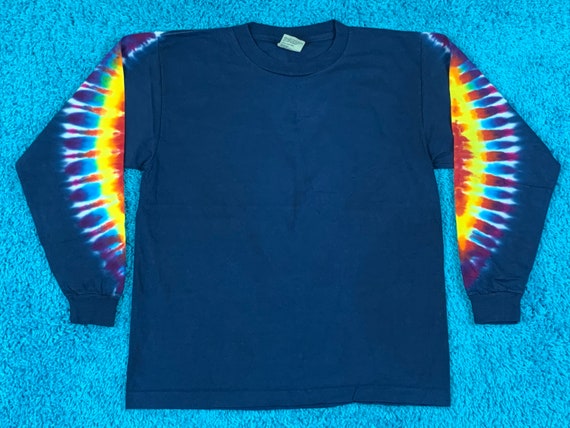 M * nos vtg 90s tie dye t shirt * single stitch *… - image 1