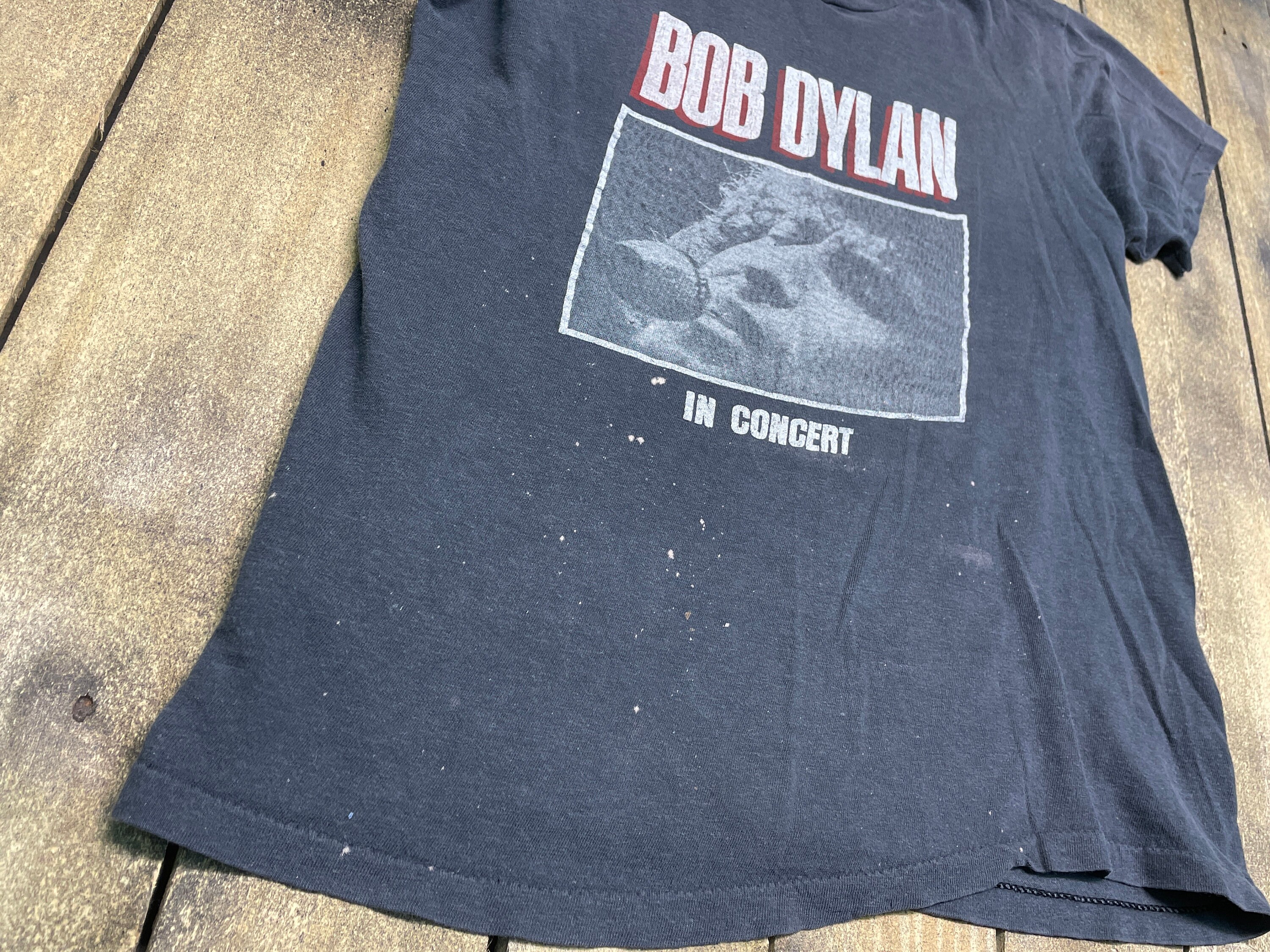 S/XS * vintage 80s 1981 Bob Dylan tour t shirt * 38.196