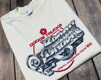 S * vintage 1985 Kenny Rogers tour t shirt *  Dodge Truck 80s country music