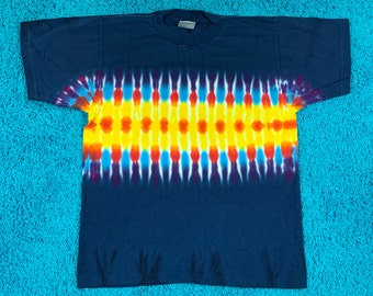 M * vintage 90s tie dye t shirt * single stitch * 48.156