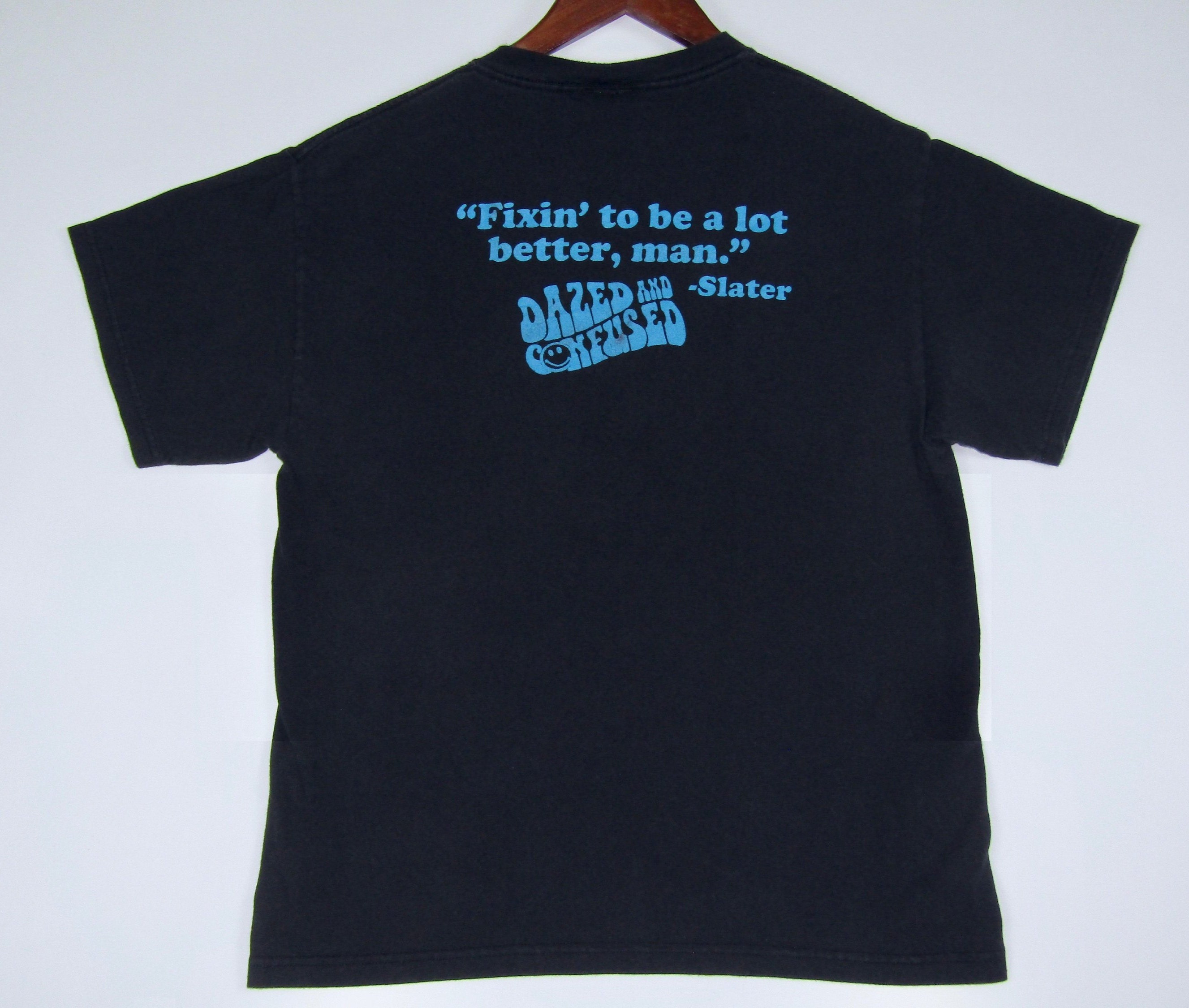 M * vtg Dazed And Confused slater movie t shirt * 2.142