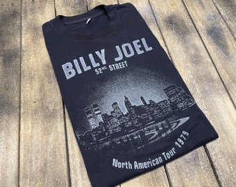 XS * vintage 70s 1979 Billy Joel tour t shirt * 37.180