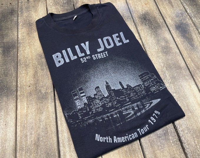 XS * vintage 70s 1979 Billy Joel tour t shirt * 37.180