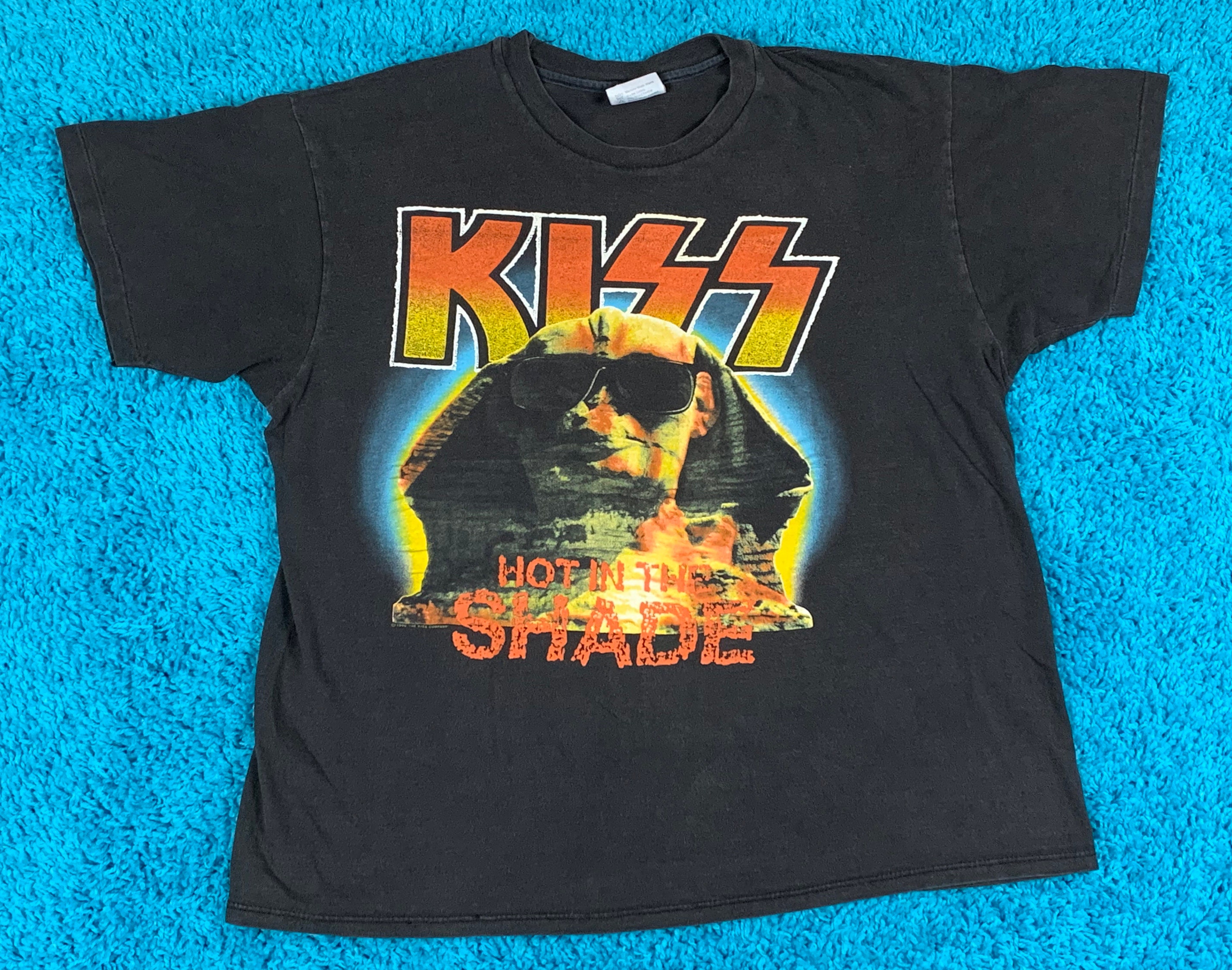 L/XL Vtg 1990 KISS Hot in the Shade T Shirt Tour Large Xl 9.155 - Etsy