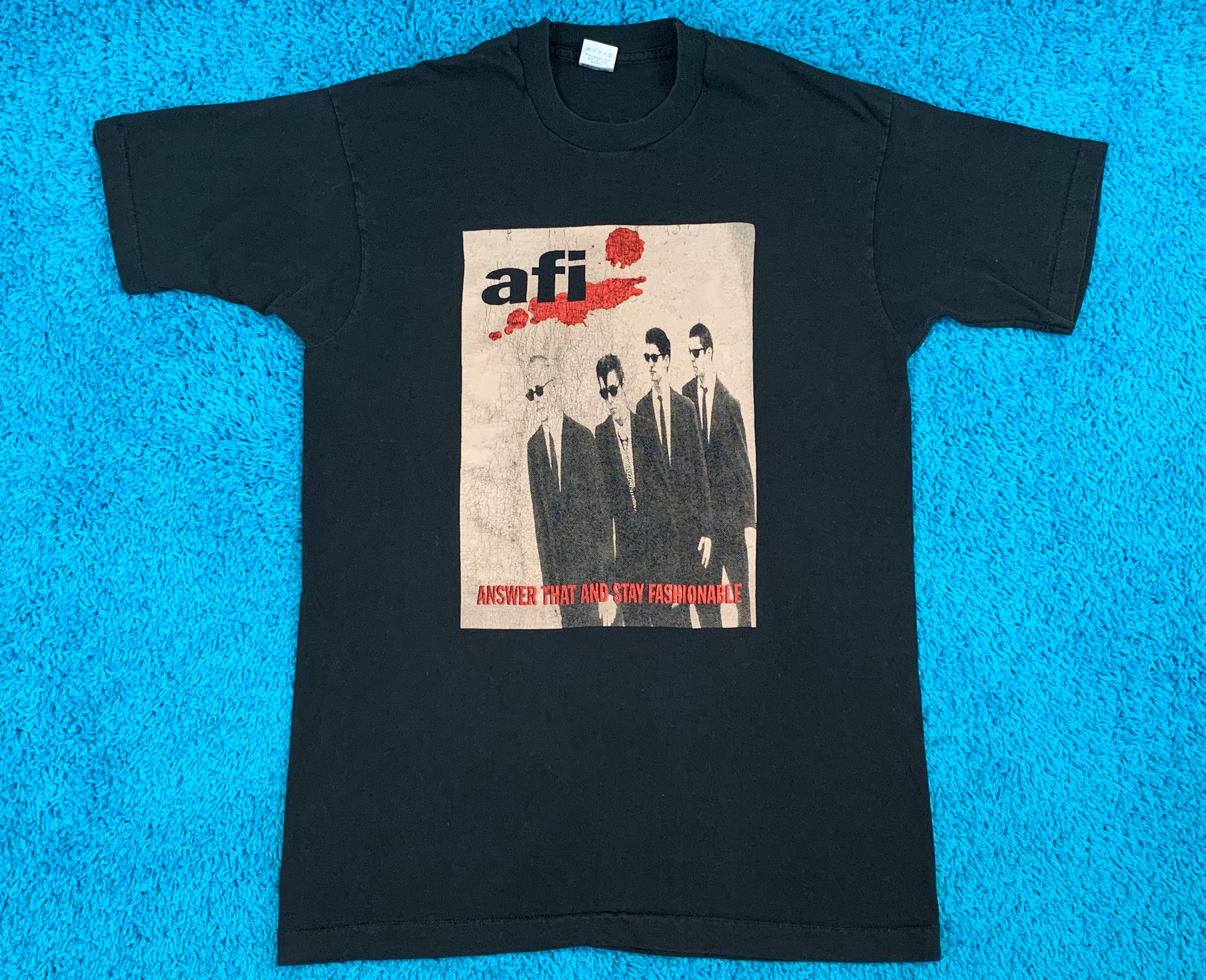 L * Vtg 90s 1995 AFI Answer That and Stay Fashionable T
