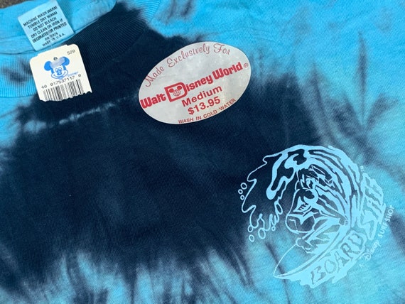 M * nos vtg 80s Disney Surf Shop tie dye Board St… - image 2